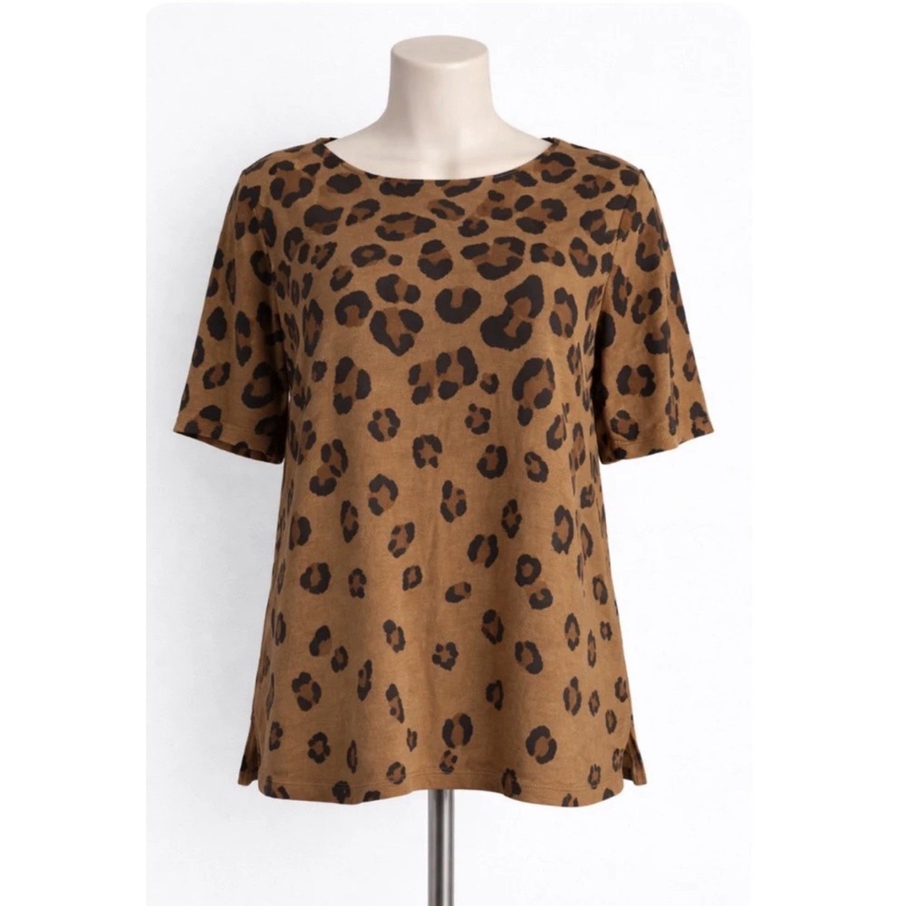 New Medium Isaac Mizrah 40x28 Cotton/2% spandex Top #836*8 JFT**